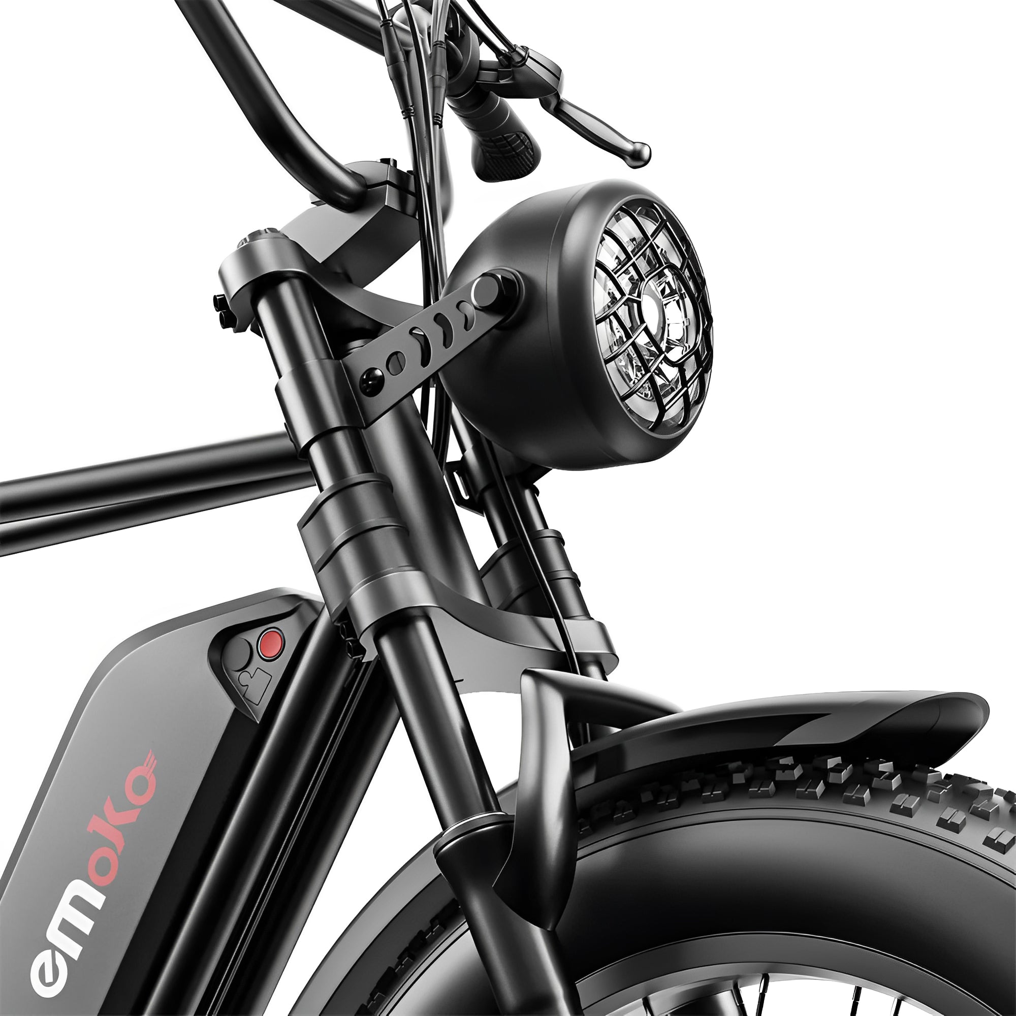 Emoko C91 Ebike Powerful Dual Motor 1000w*2 48v 20*4 inch fat tire 23ah dual suspension brake offroad electric bike for adults