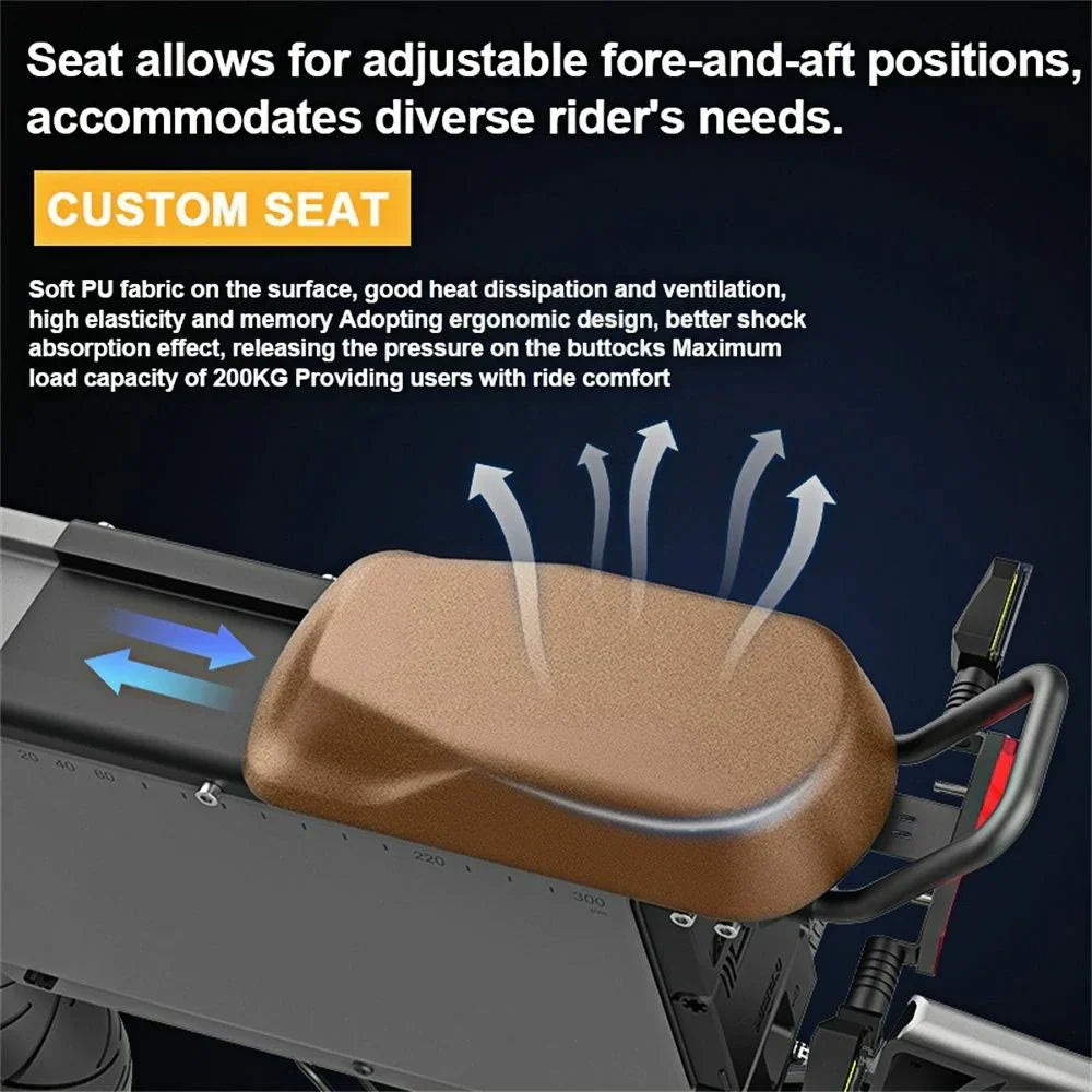 NEXXBIKE X5 Plus 20" Fat Tires Electric Dirt Bike 1000W Motor 48V 25Ah Samsung Battery With NFC Key