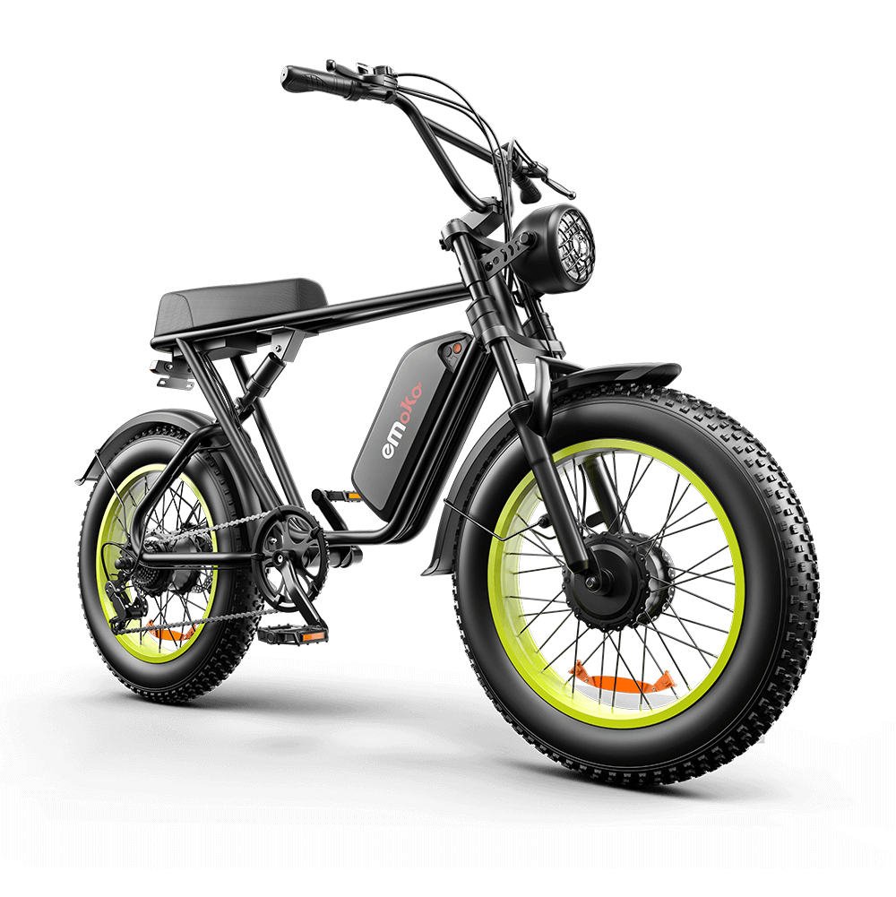 Emoko C91 Ebike Powerful Dual Motor 1000w*2 48v 20*4 inch fat tire 23ah dual suspension brake offroad electric bike for adults