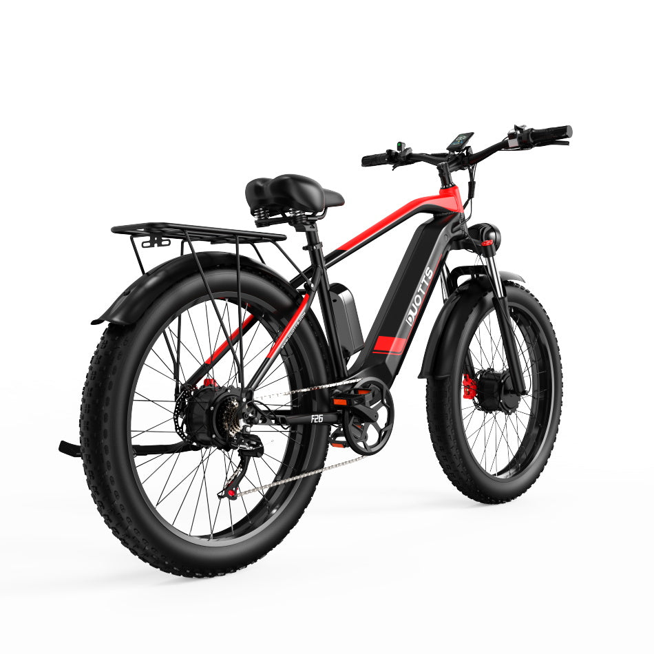 DUOTTS F26 26" Electric Mountain Bike 750W*2 Motors 48V 20Ah Battery