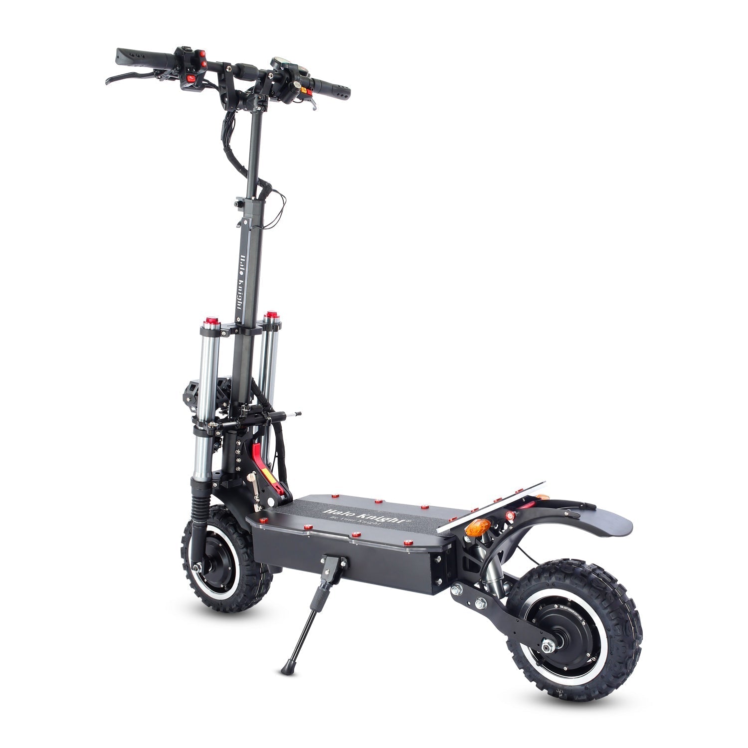 Halo Knight T107 Pro 11'' Scooter électrique pliable 3000 W*2 Double moteur 60V 38,4 Ah Batterie