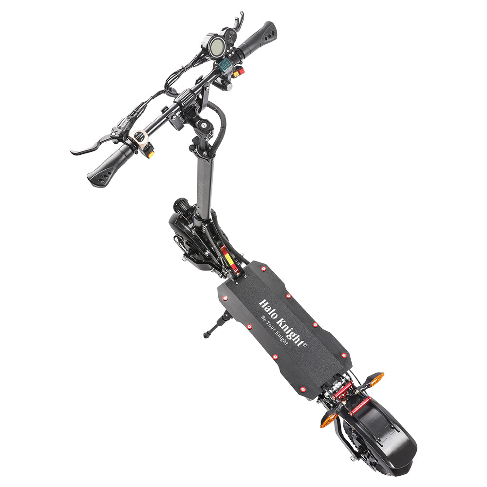 Halo Knight T108 10'' Scooter électrique pliable 2*1000W Moteur 52V 28.8Ah Batterie