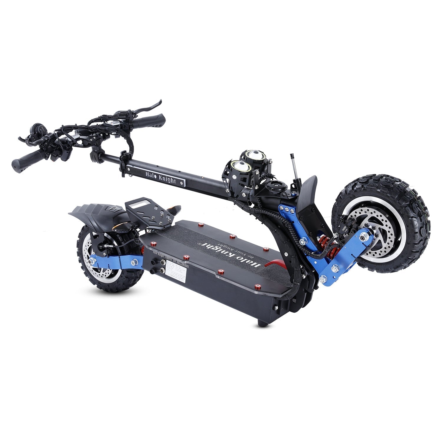 HALO KNIGHT T108 Pro 11" Off-Road Foldable Electric Scooter 2*3000W Motor 60V 38.4Ah Battery