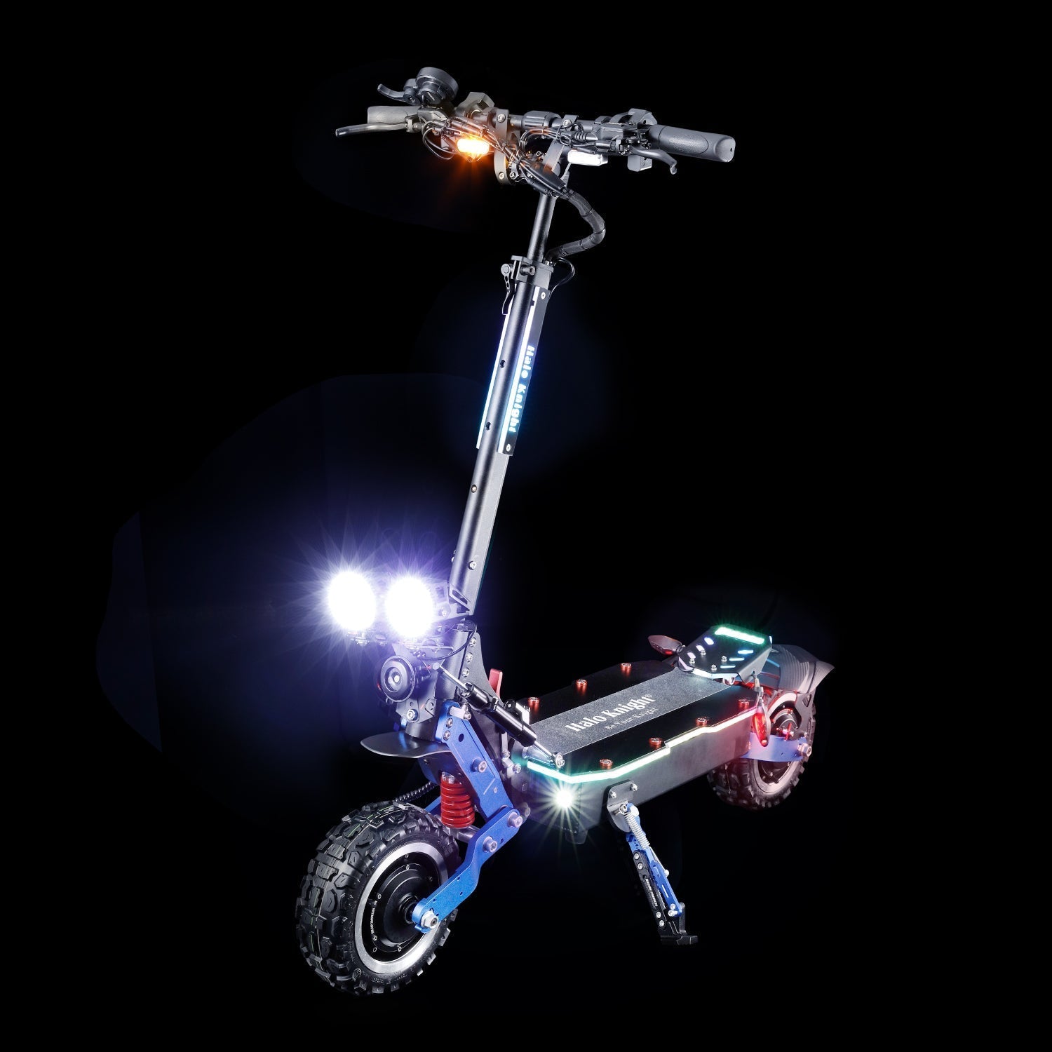 HALO KNIGHT T108 Pro 11" Off-Road Foldable Electric Scooter 2*3000W Motor 60V 38.4Ah Battery