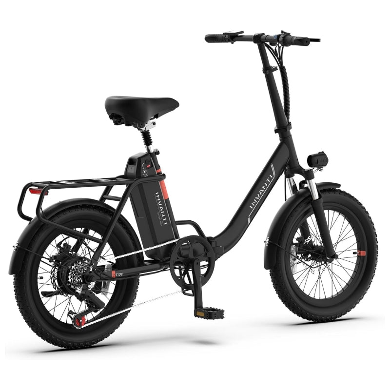 Bicicletta elettrica pieghevole INVANTI TIDE2, motore da 500 W, batteria da 48 V 10,4 Ah