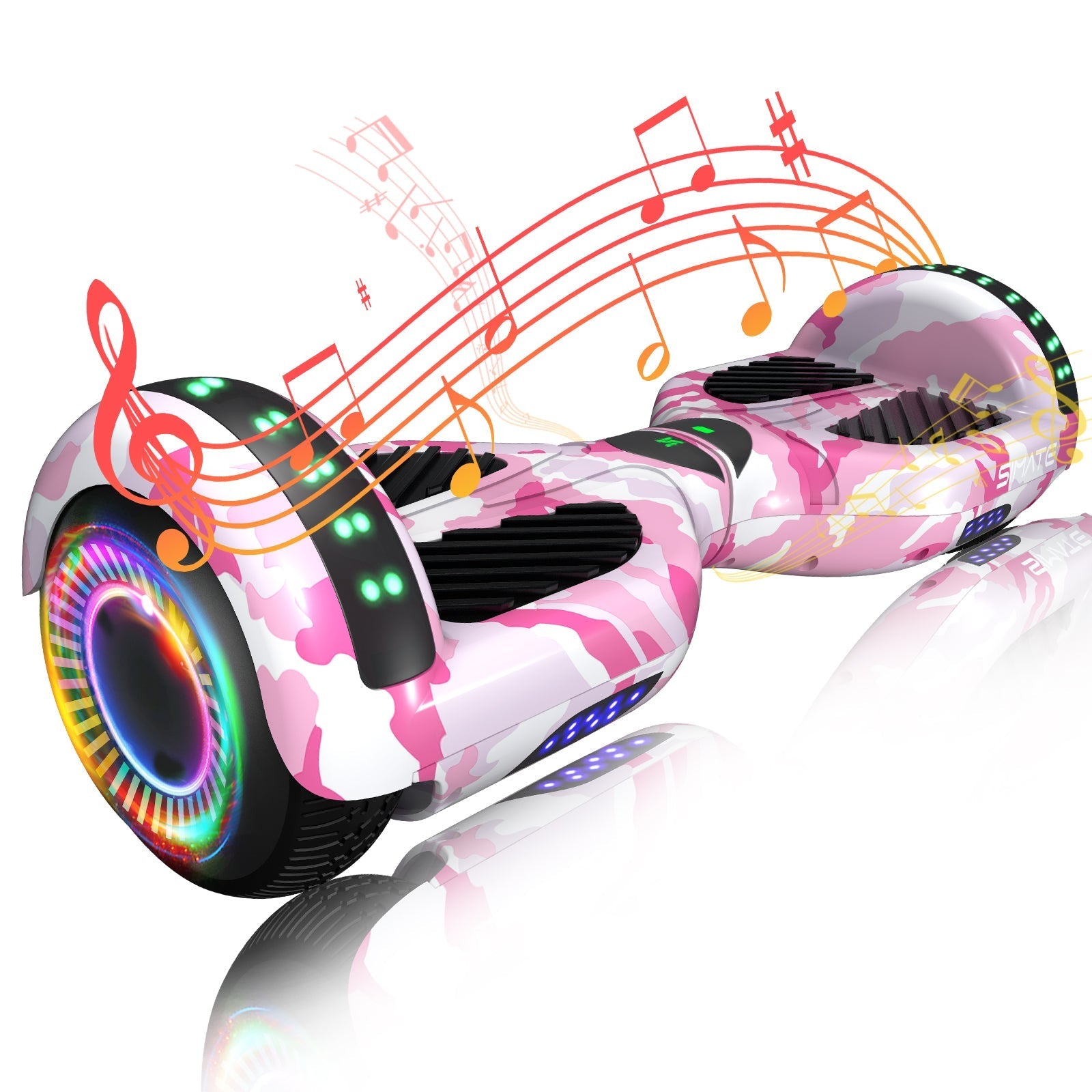 SIMATE Apato P6 6.5" Kids Bluetooth Hoverboard 500W Motor 36V 2.0Ah Battery