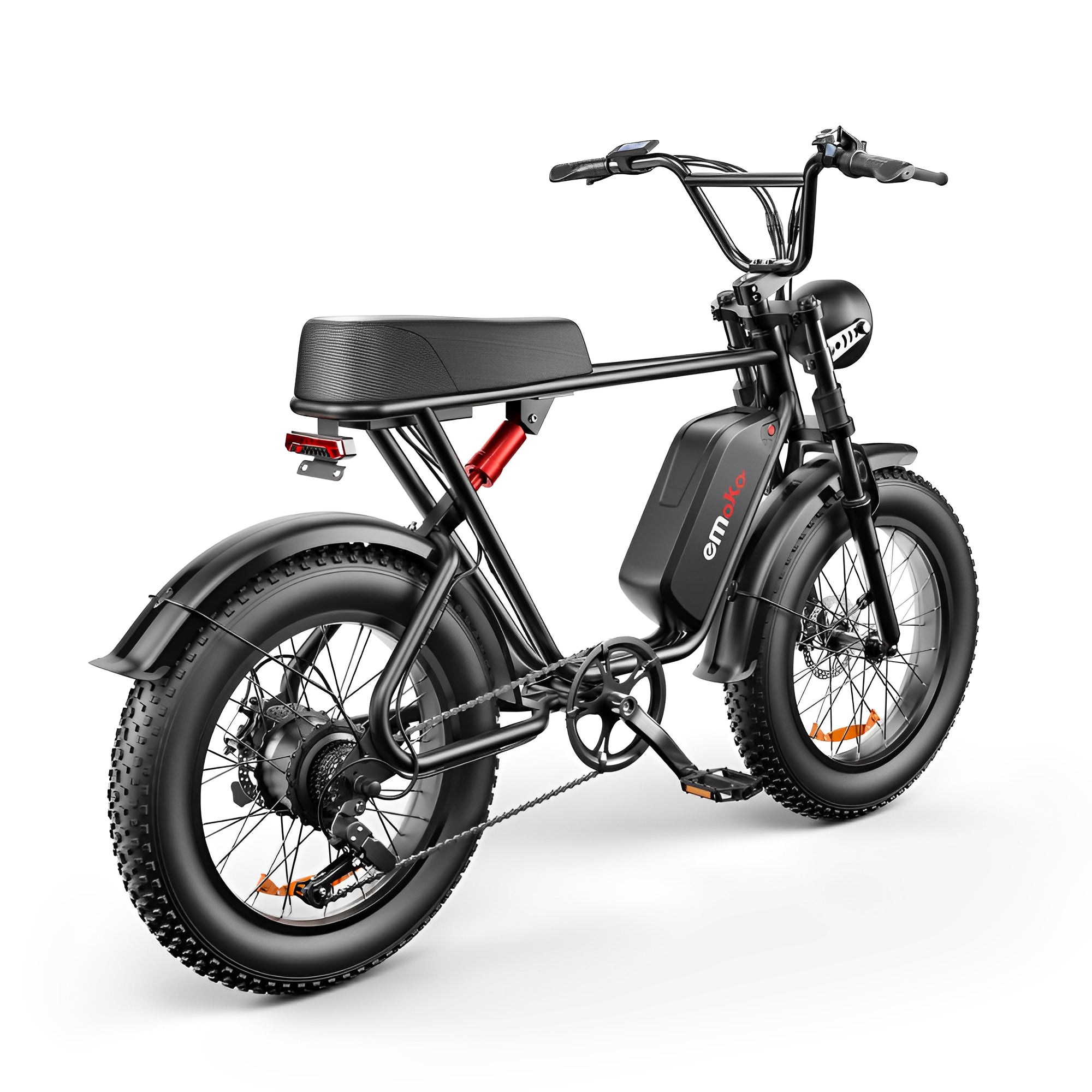 Emoko C91 Fast Ebike 20 inch Fat Tire 48V 1000w 20ah Max Speed 50KM 80km Long Range Offroad Electric Bike for Adults