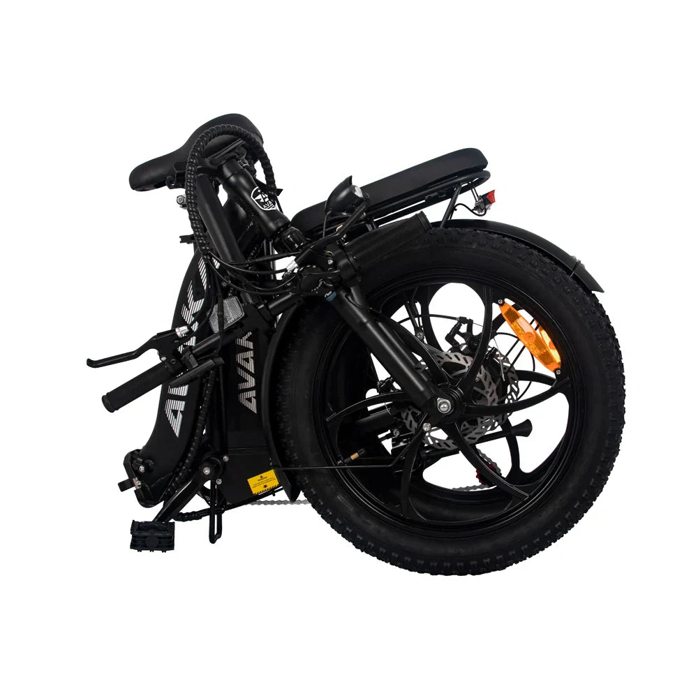 AVAKA BZ20 PLUS 20" Step-Thru Folding Electric City Bike 500W Motor 48V 18.2Ah Battery