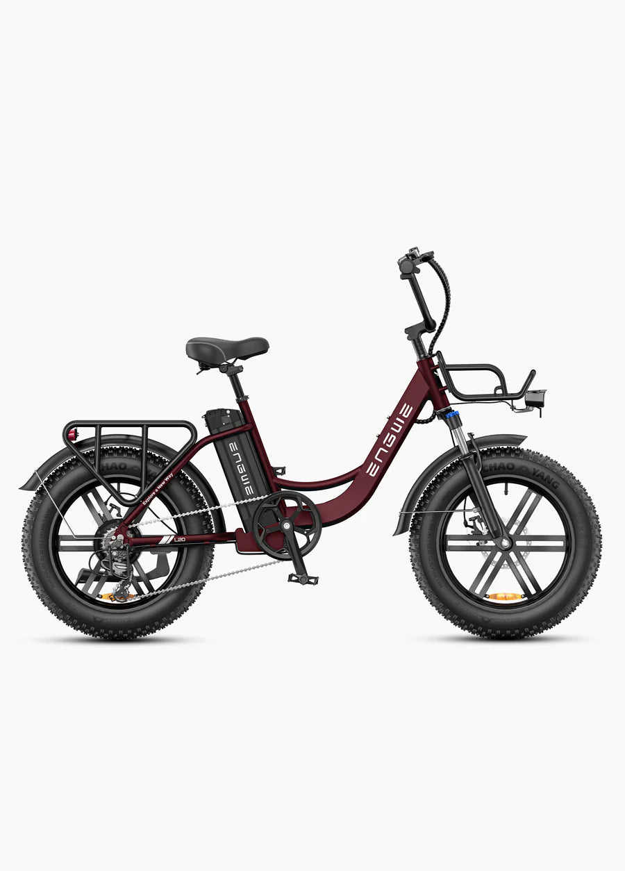 ENGWE L20 Boost 250W 126KM Range Torque Sensor Electric Fat Bike with a Boost Button