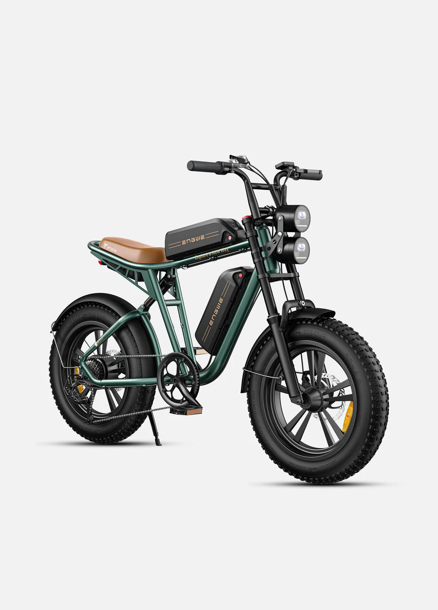 ENGWE M20 Full Suspension Fat E-bike That Looks Like a Motorcycle
