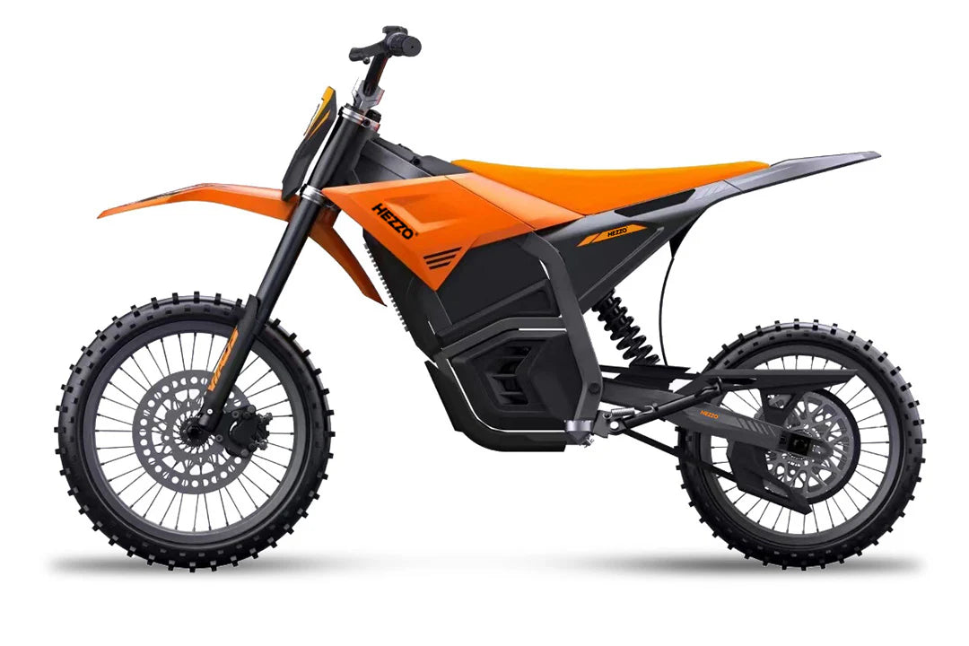 HEZZO D3 Electric Dirt Bike 6000W High-Performance Motor 60V 27Ah LG Lithium Battery for Teens
