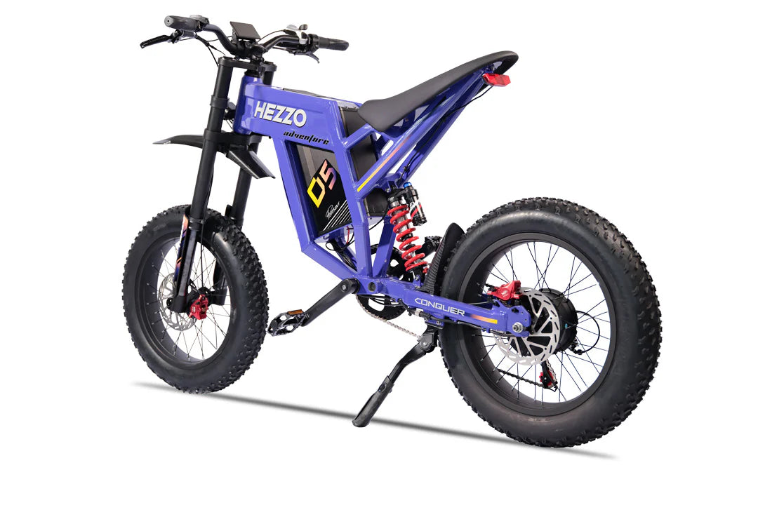 HEZZO D5 All-terrain Electric Dirt Bike 3000W High-Performance Motor 60V 35Ah LG Lithium Battery