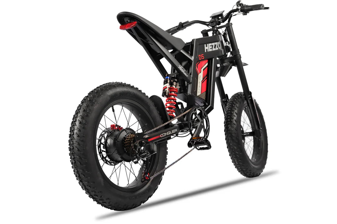 HEZZO D5 All-terrain Electric Dirt Bike 3000W High-Performance Motor 60V 35Ah LG Lithium Battery
