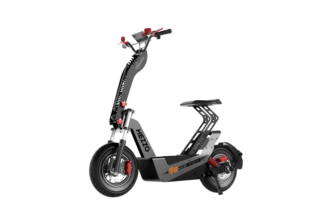 HEZZO F8 Ultra-powerful Off-road Electric Scooter 10000W High-Performance Motor 72V 50Ah LG Lithium Battery
