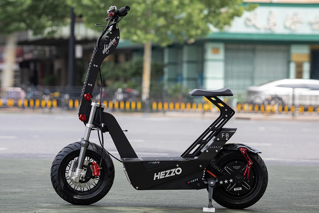 HEZZO F8 Ultra-powerful Off-road Electric Scooter 10000W High-Performance Motor 72V 50Ah LG Lithium Battery