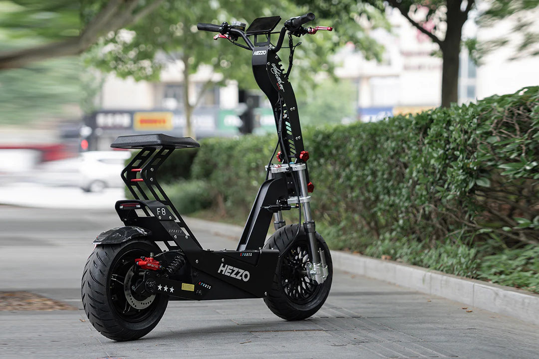 HEZZO F8 Ultra-powerful Off-road Electric Scooter 10000W High-Performance Motor 72V 50Ah LG Lithium Battery