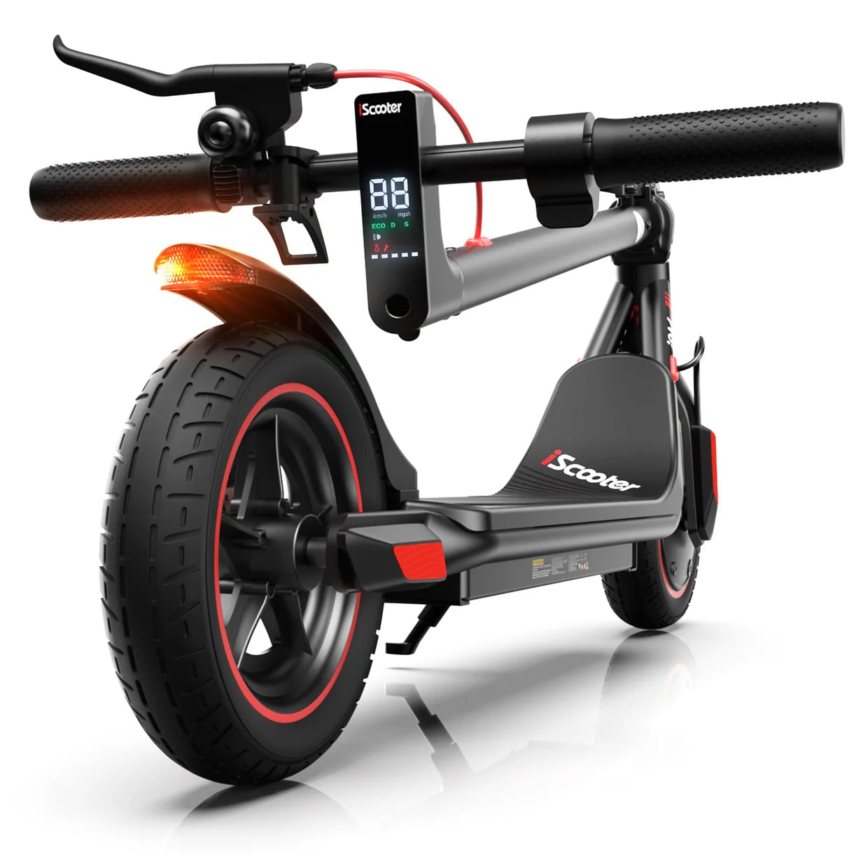 IScooter i9M 35kmh 500W Motor Power 10 inches Pneumatic Tires Foldable Commuting Electric Scooter
