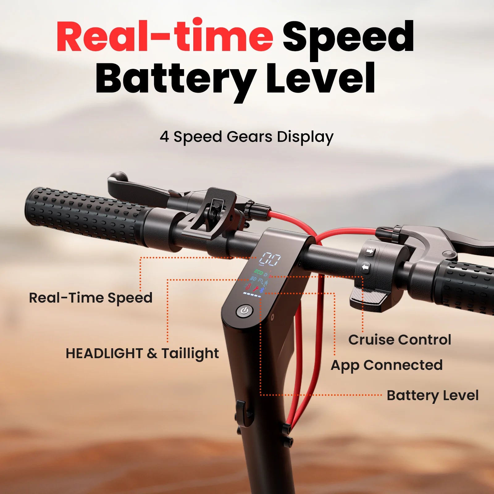 iScooter W8 750W Off Road Electric Scooter 9.3-Inch Pneumatic Tire 45 KM Long Range