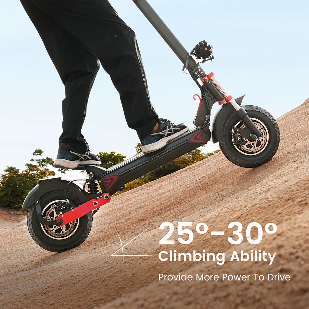 iScooter iX8 2400W Off Road Electric Scooter 12-Inch Pneumatic Tire 48V 20AH