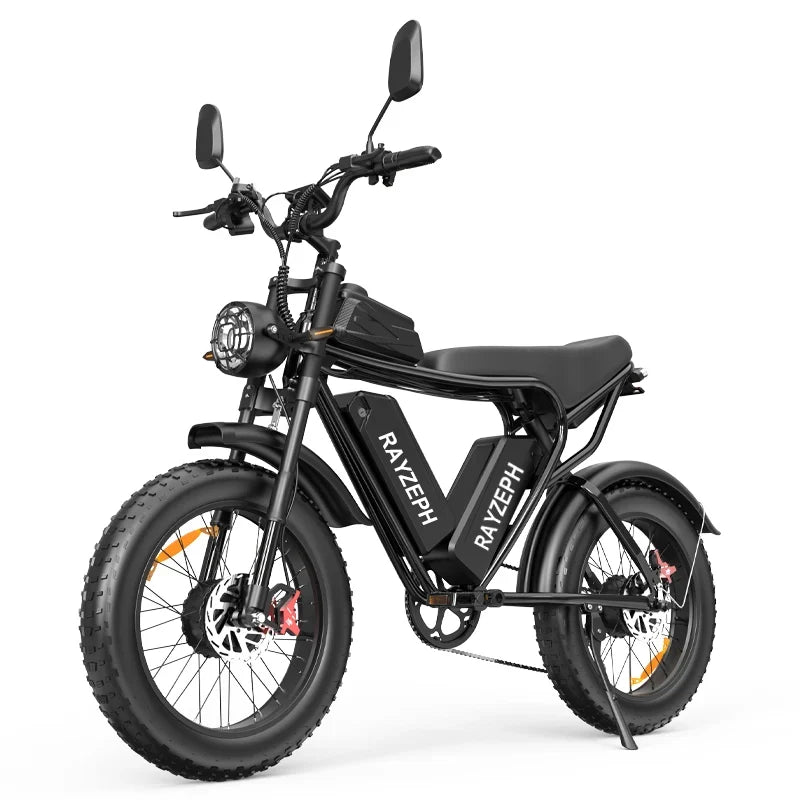 RAYZEPH C20 Max Dual Motor Fat Tire Electric Bike | 2000W 52V 40Ah Dual Battery E-Bike - Ridstar