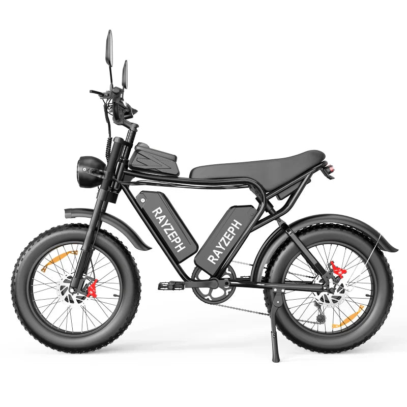 RAYZEPH C20 Max Dual Motor Fat Tire Electric Bike | 2000W 52V 40Ah Dual Battery E-Bike - Ridstar