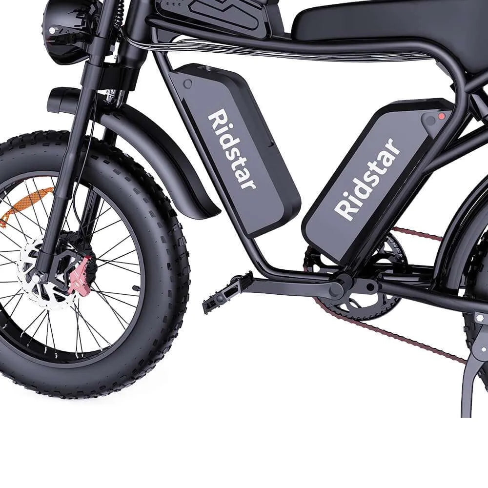 Ridstar Q20 Pro Electric Bike for Adults 2000W Dual Motor, 52V 40Ah Removable Dual Battery, 20" Fat Tire Ebike up to 34MPH