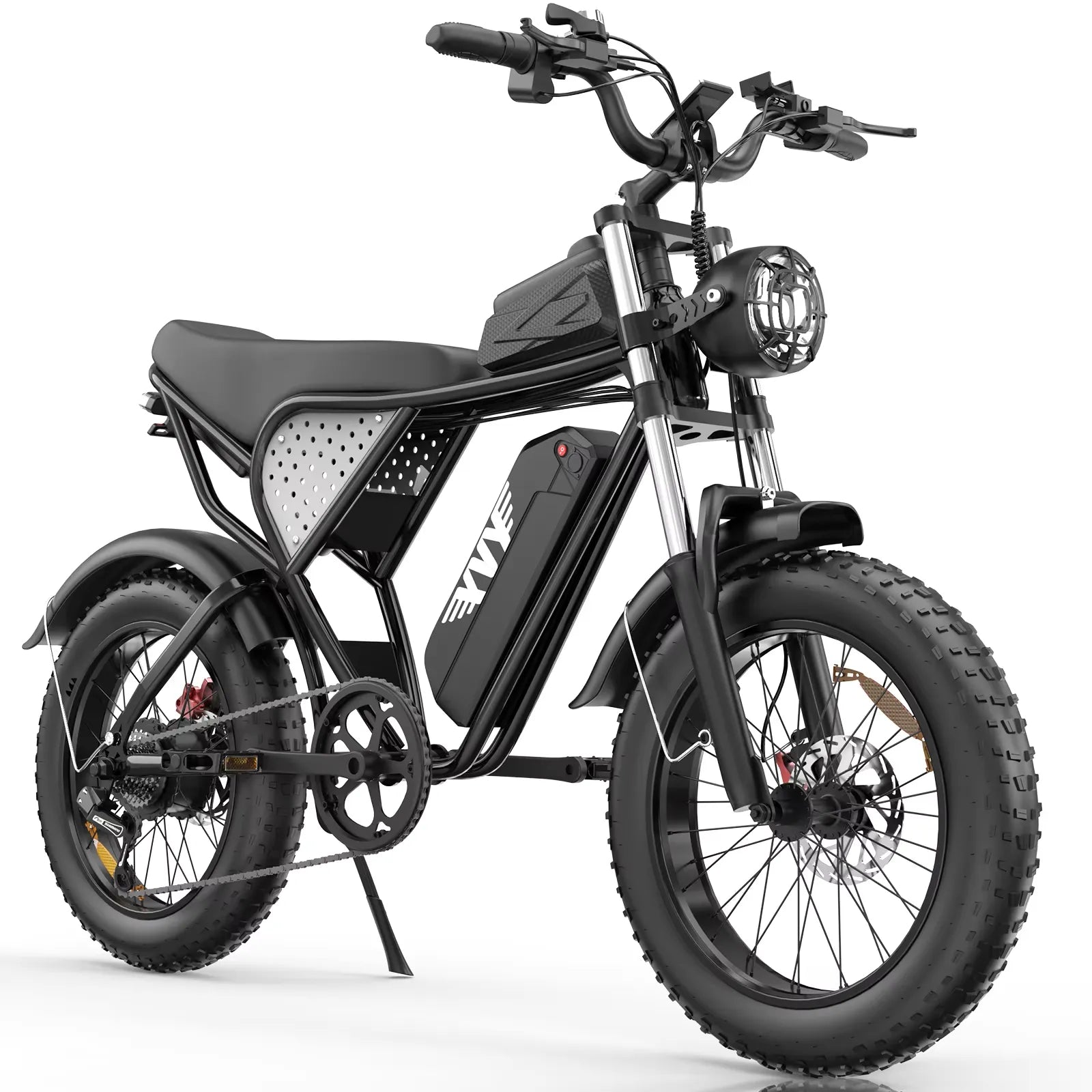 YVY C20 1500W 48V 20Ah Battery Fat Tire Electric Bike | 20" All-Terrain E-Bike