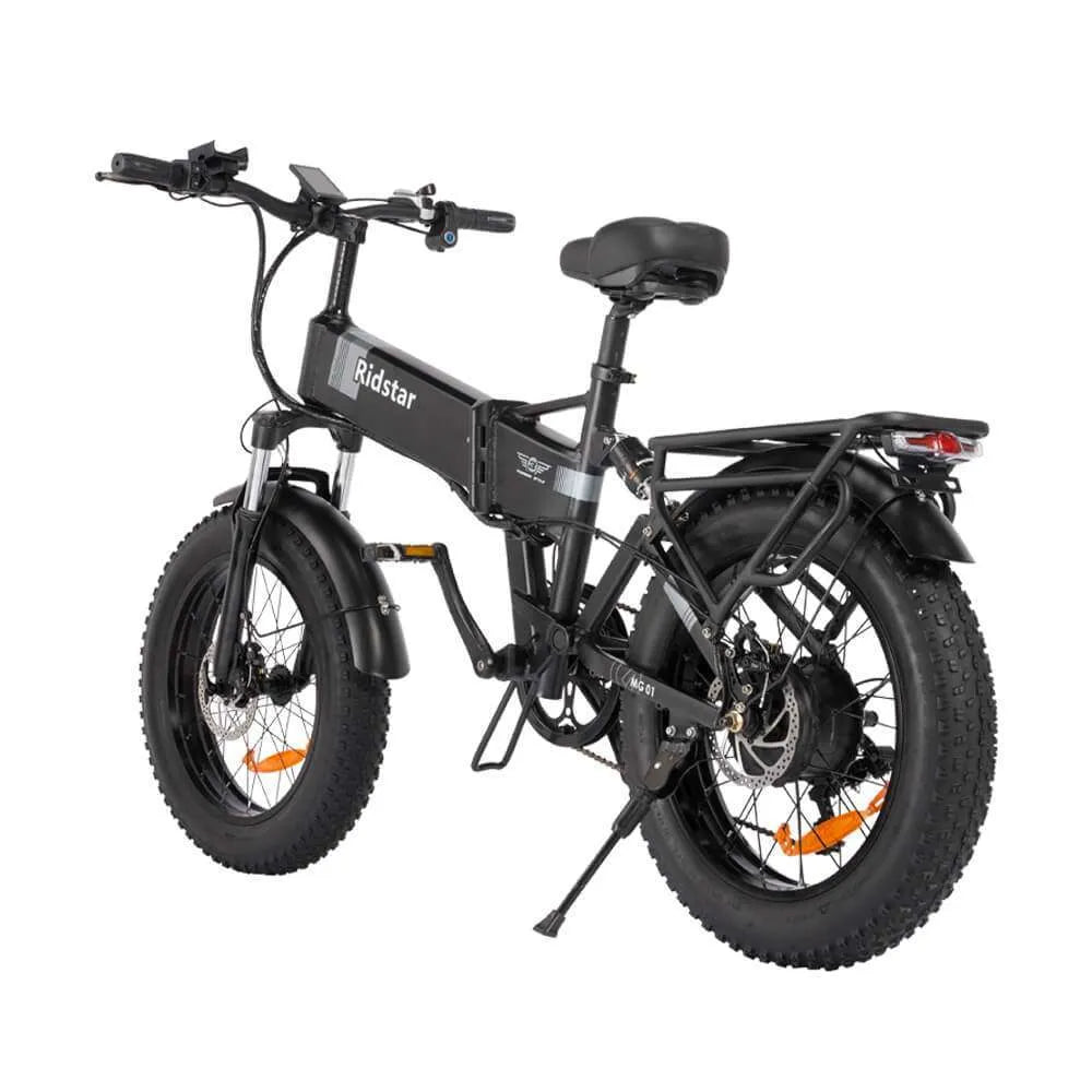 Ridstar H20 Foldable Electric Bike for Adults | 1000W Motor, 48V 15Ah Battery, 20" Fat Tire Ebike with Full Suspension