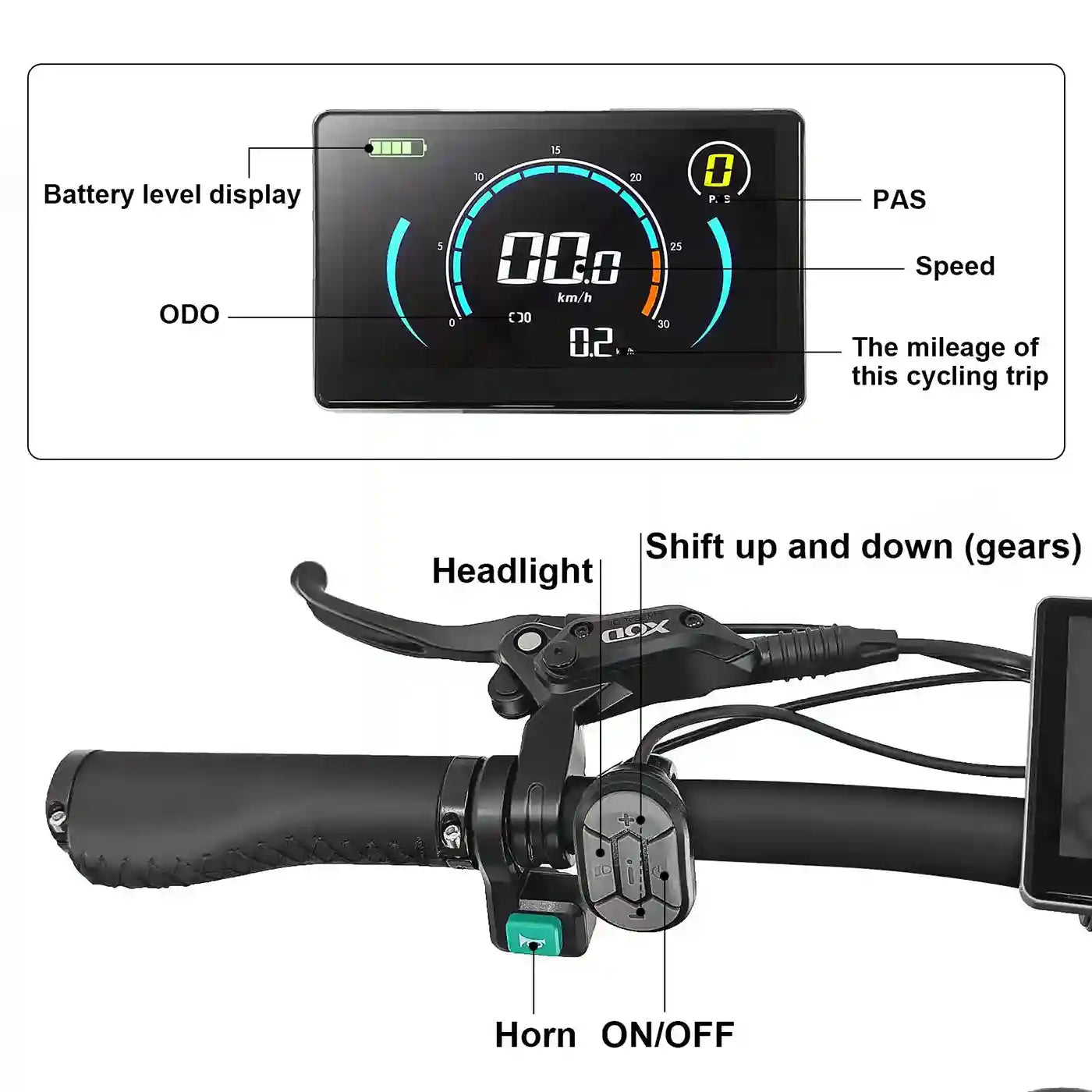 Emoko C94 Long Range 150KM 48V 35AH Fat Tire with Bracket Electric Bike Cargo Food Delivery E-bike