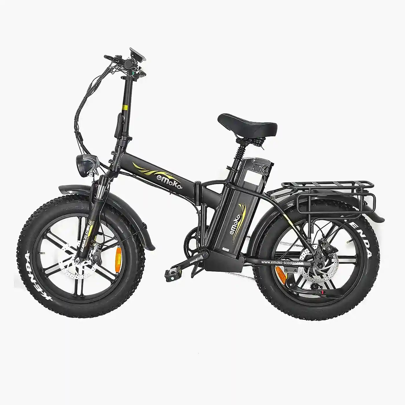 Emoko C94 Long Range 150KM 48V 35AH Fat Tire with Bracket Electric Bike Cargo Food Delivery E-bike