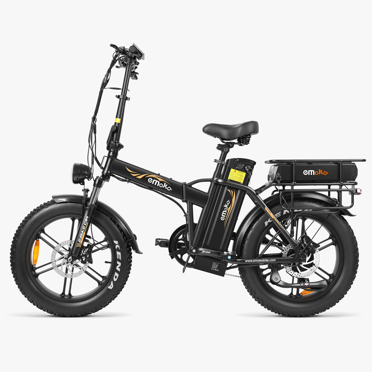 Emoko C94 Long Range 150KM 48V 35AH Fat Tire with Bracket Electric Bike Cargo Food Delivery E-bike