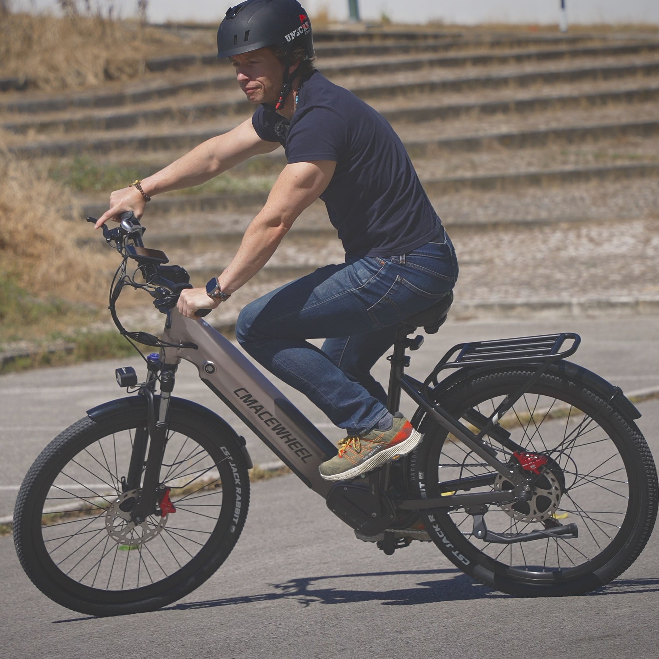 CMACEWHEEL L26 26 "Suburban electric bicycle 950W motor 48V 17Ah battery