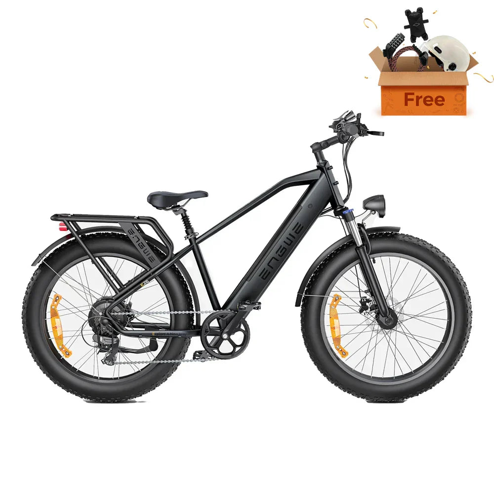ENGWE E26 26" High-Step Fat Tire All-Terrain Electric Bike 1000W Motor Peak 48V 16Ah Battery