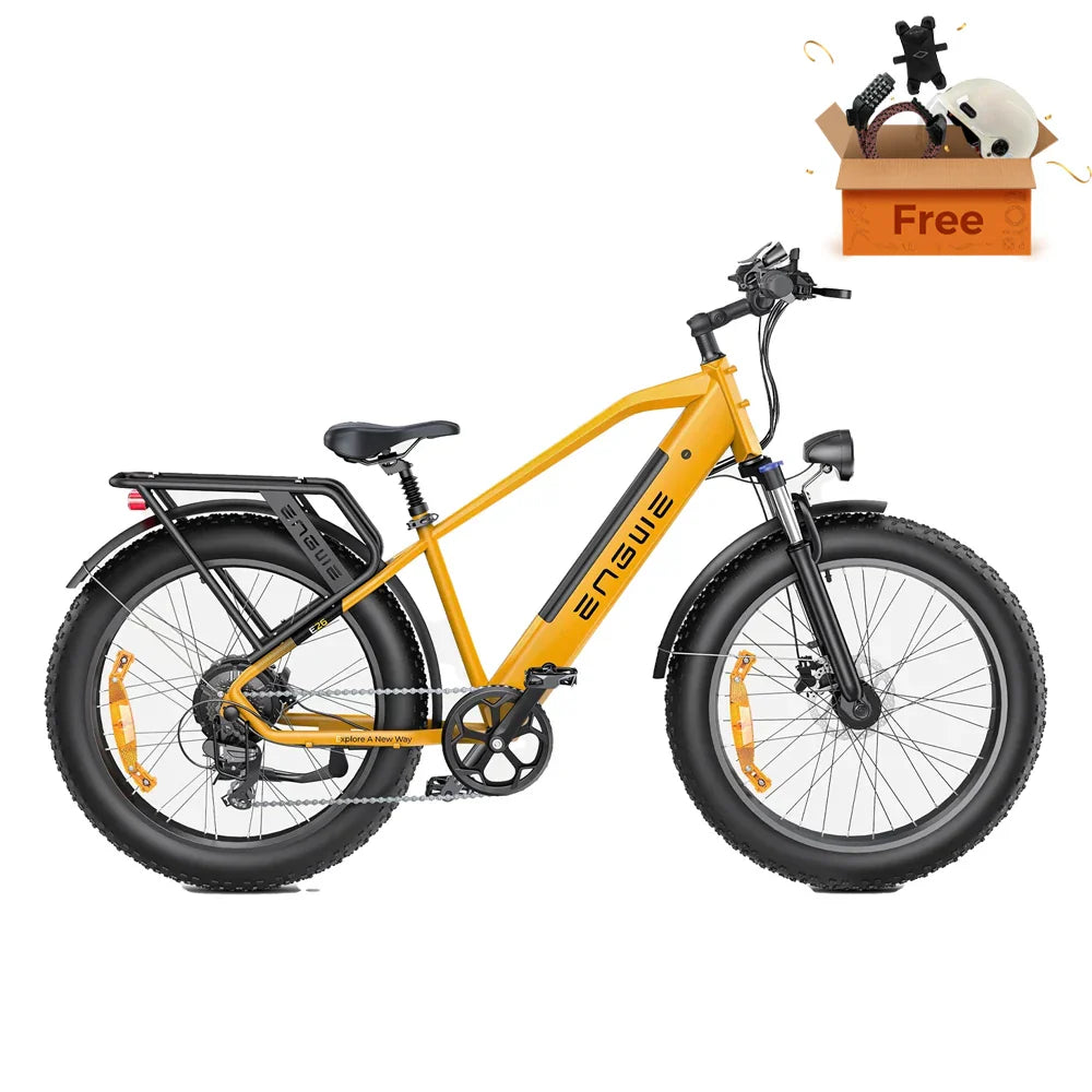 ENGWE E26 26" High-Step Fat Tire All-Terrain Electric Bike 1000W Motor Peak 48V 16Ah Battery