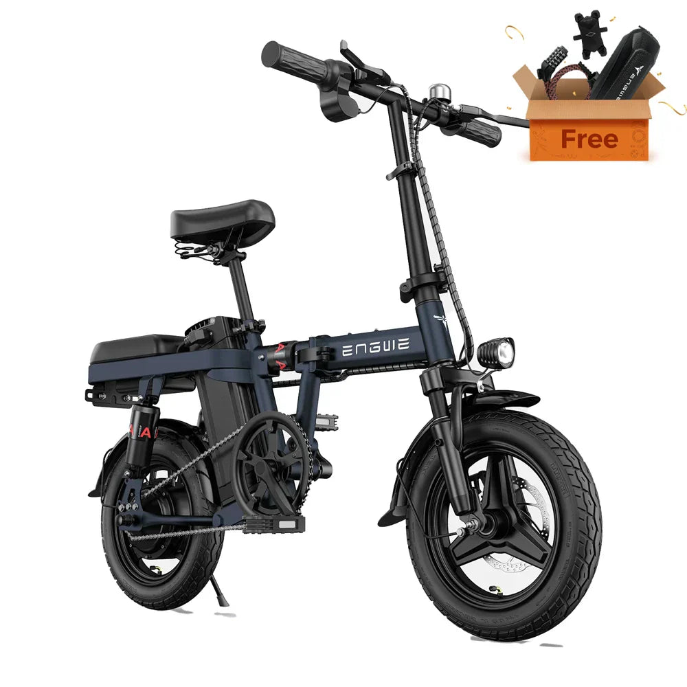 ENGWE T14 14" Folding Electric Bike 350W (EU 250W) Motor 48V 10Ah Battery