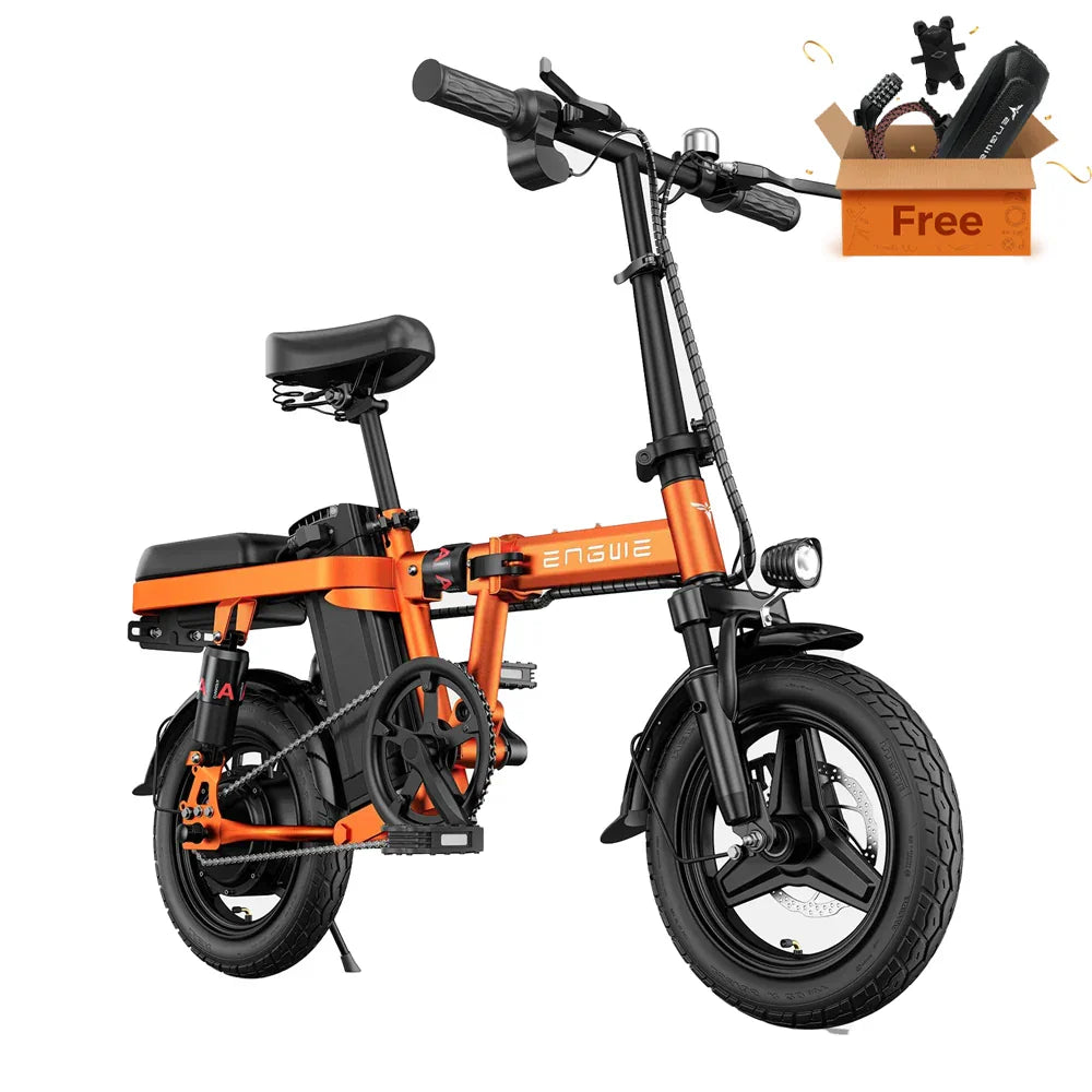 ENGWE T14 14" Folding Electric Bike 350W (EU 250W) Motor 48V 10Ah Battery