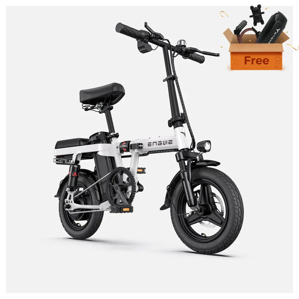 ENGWE T14 14" Folding Electric Bike 350W (EU 250W) Motor 48V 10Ah Battery