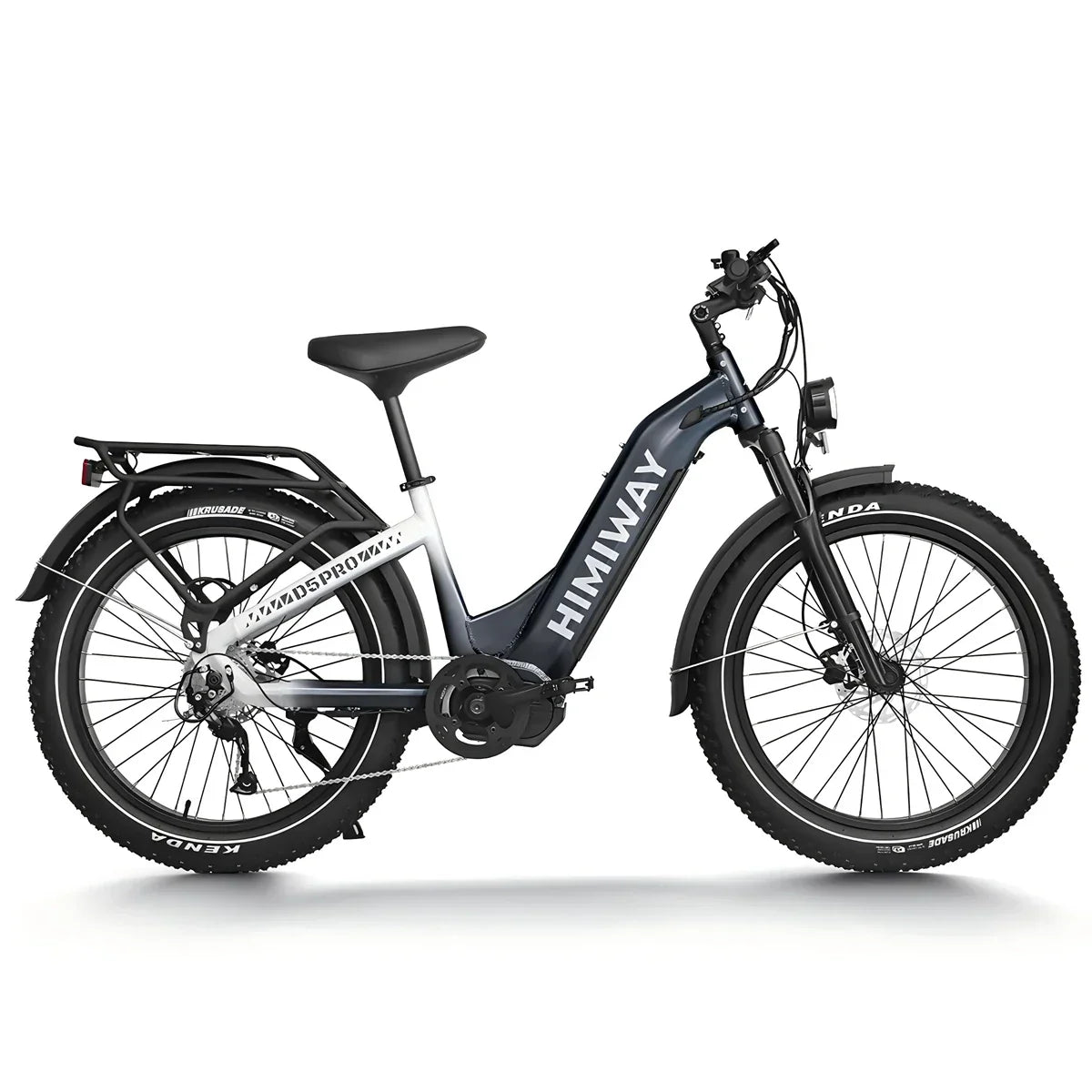 HIMIWAY D5 Pro ST 26" Fat Tire All-terrain Electric Bike 500W Motor 48V 20Ah Battery