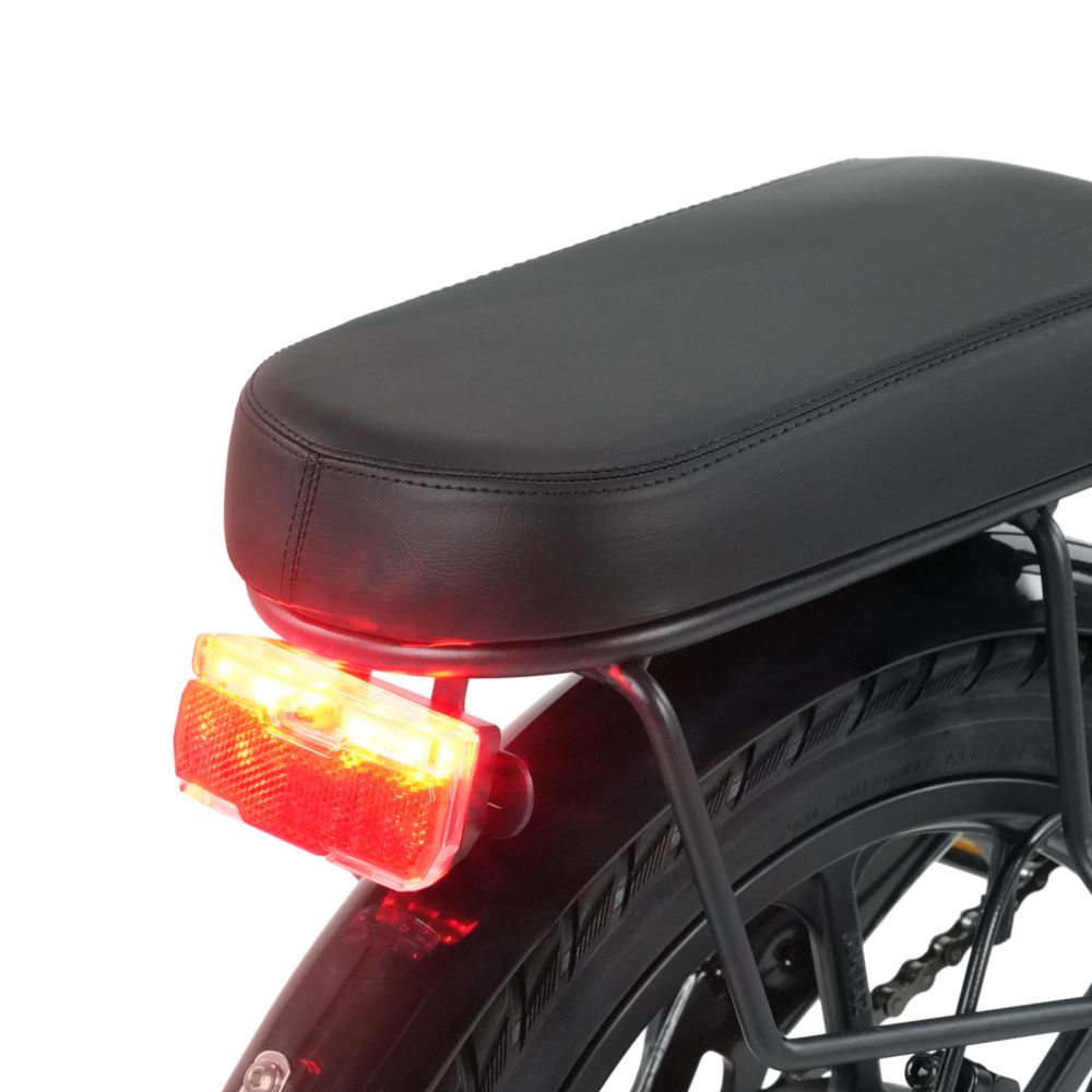 Bicicletta elettrica pieghevole ISINWHEEL U3 da 16", motore da 500 W, batteria da 36 V e 7,8 Ah