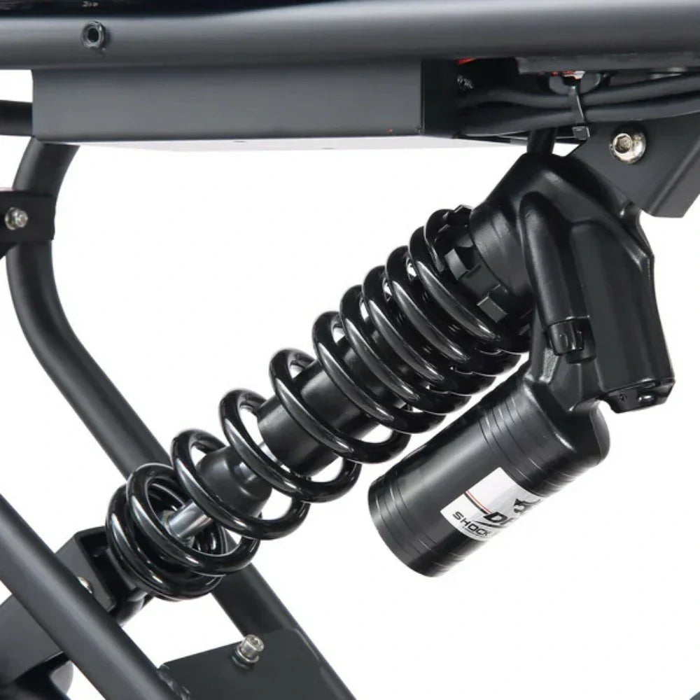 MEELOD DK300 MAX 20" Retro Moped Style Electric Bike 1200W Peak Dual Motors 48V 20Ah Dual Batteries