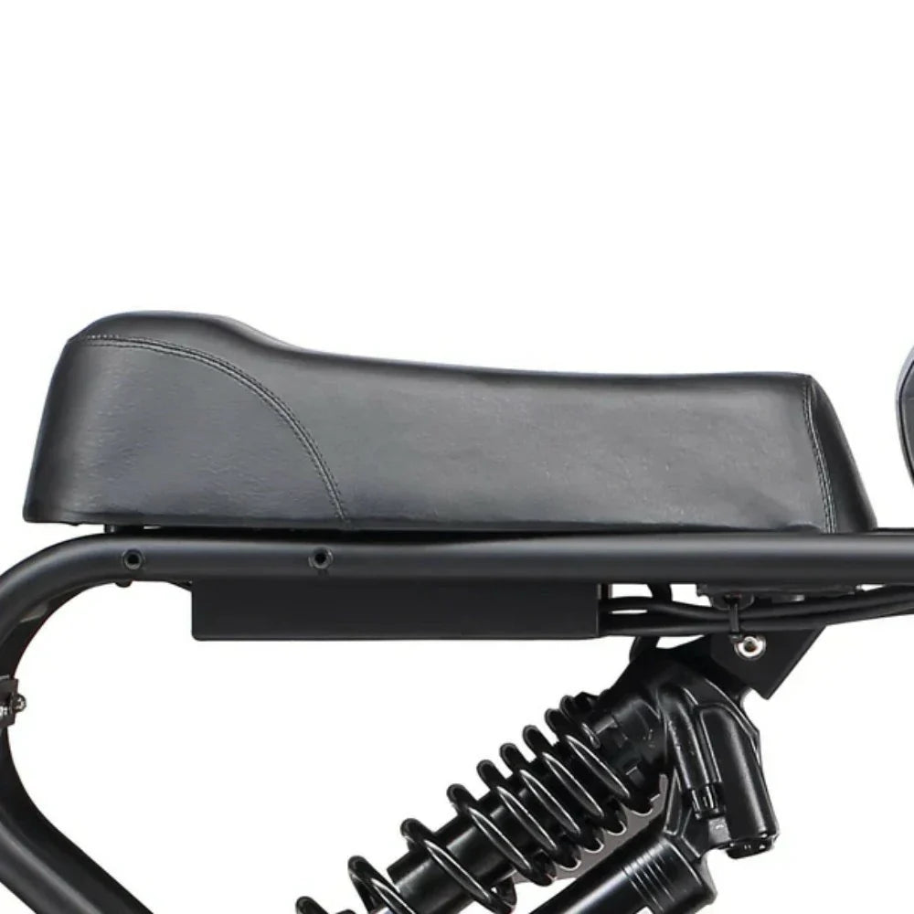 MEELOD DK300 MAX 20" Retro Moped Style Electric Bike 1200W Peak Dual Motors 48V 20Ah Dual Batteries