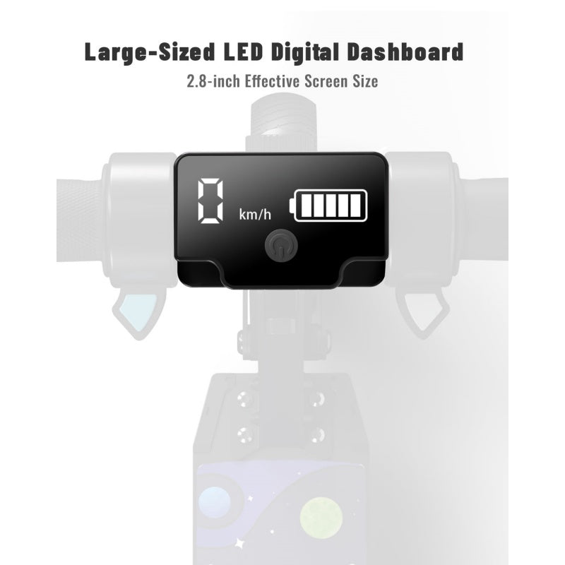 Simate S5 Kid's Flash Light scooter electric 130W motor 24V 2.5Ah battery