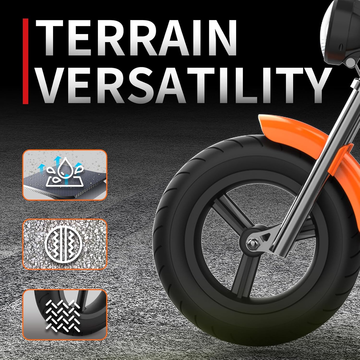 YOUMOTA KB20 12" Kid's Electric Motorbike 160W Motor 18.5V 4Ah Battery(Multi-functional Battery)