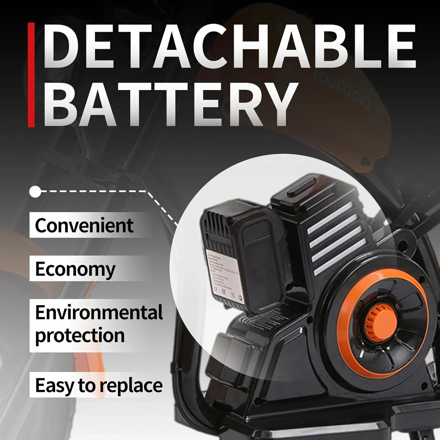 YOUMOTA KB20 12" Kid's Electric Motorbike 160W Motor 18.5V 4Ah Battery(Multi-functional Battery)