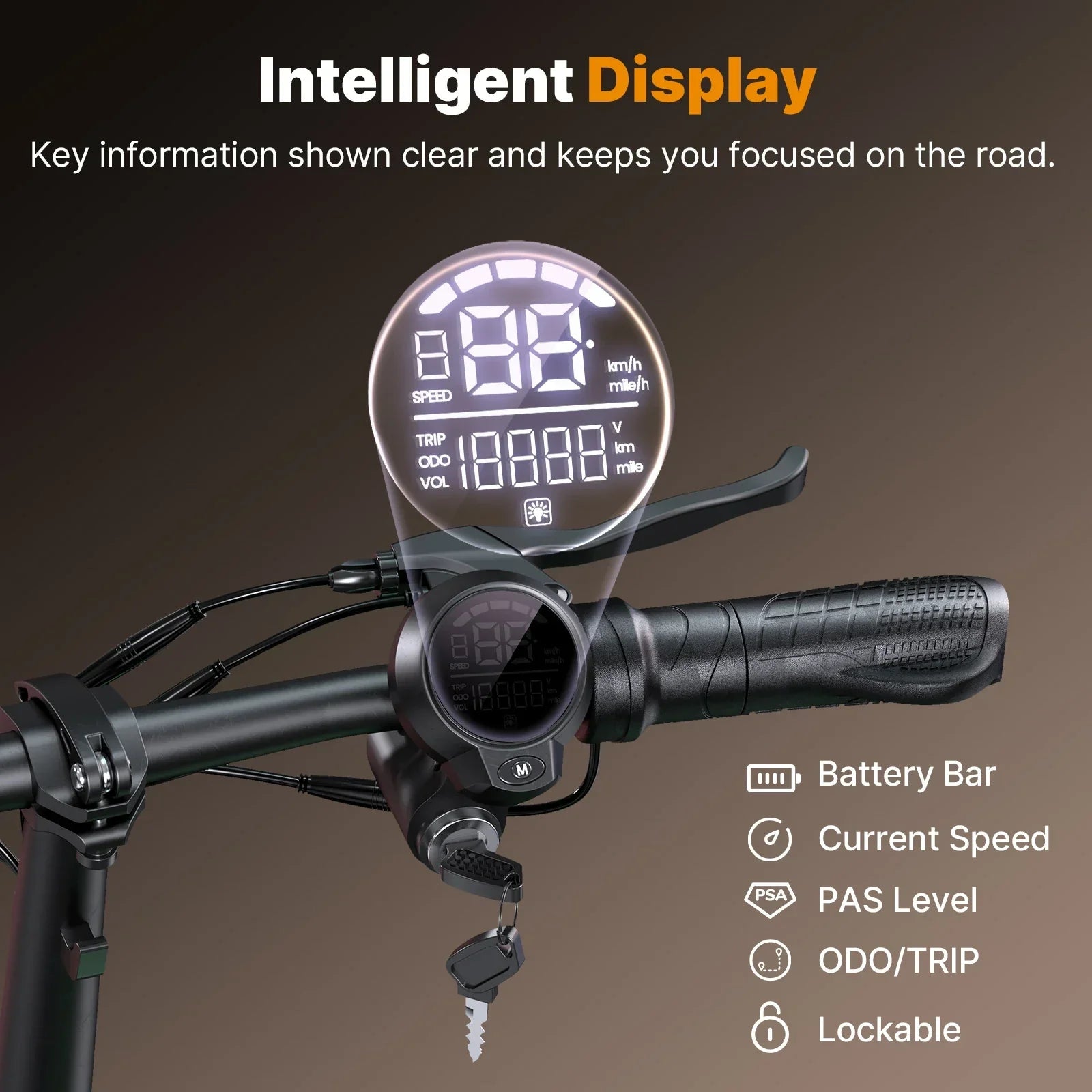 ISINWHEEL HyperX 14" Electric Scooter with Seat & Basket 700W Motor 48V 10Ah Battery