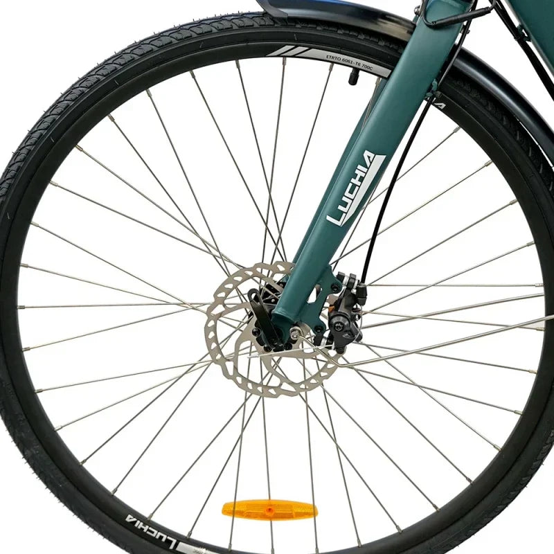 Luchia Atria tyre road electric bicycle 250W motor 36V 10Ah battery