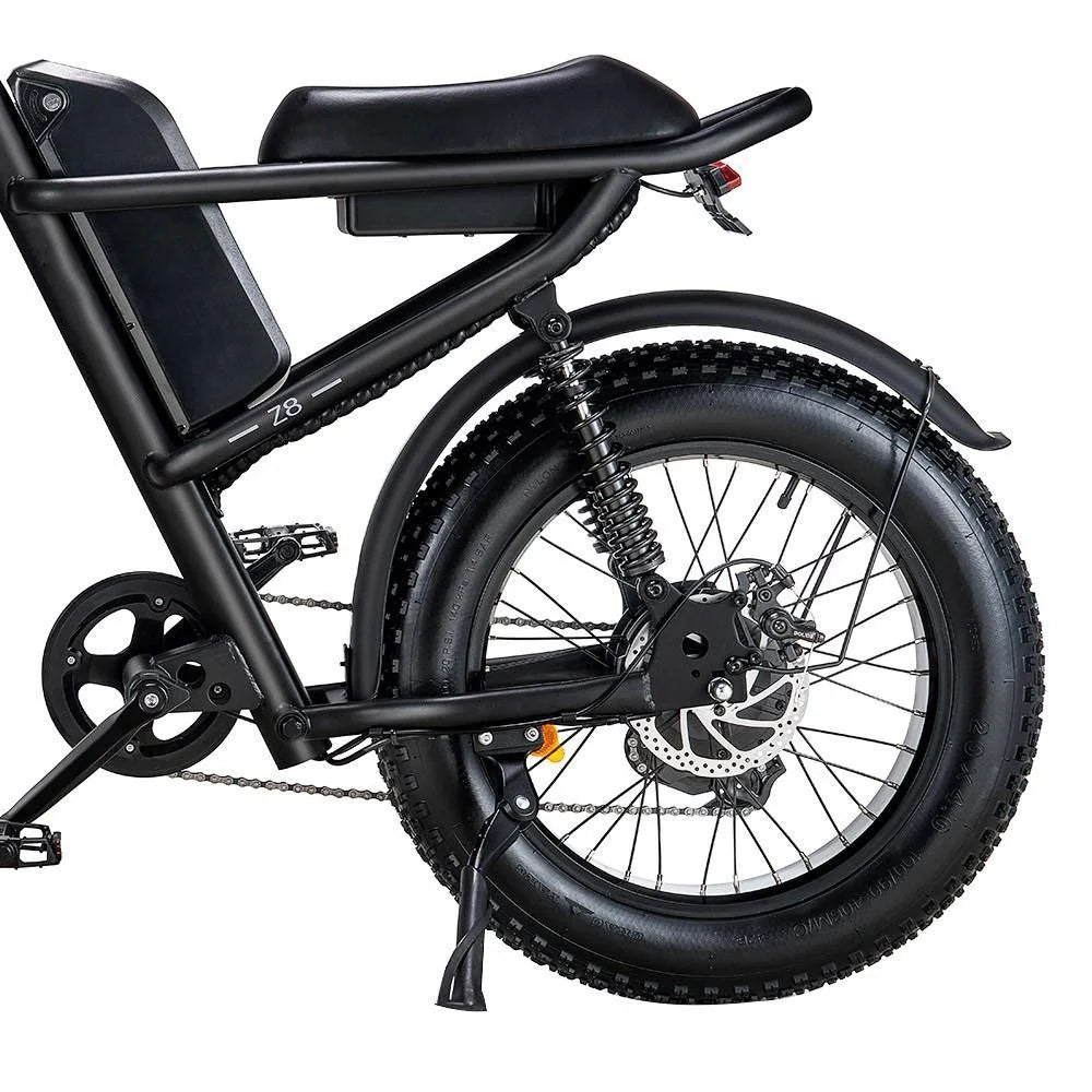 RIDING'TIMES 20" Fat Tires All-Terrain Electric Bike 500W Motor 48V 15Ah Battery